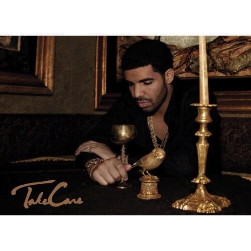 Home Decor Drake Music Rapper Star-Silk Art Poster Wall Sicker Decoration Gift