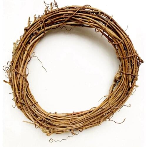 Handmade Natural Rattan Hoop Vine Circle Loop DIY Accessories Crafts Components Wholesale Dropshipping