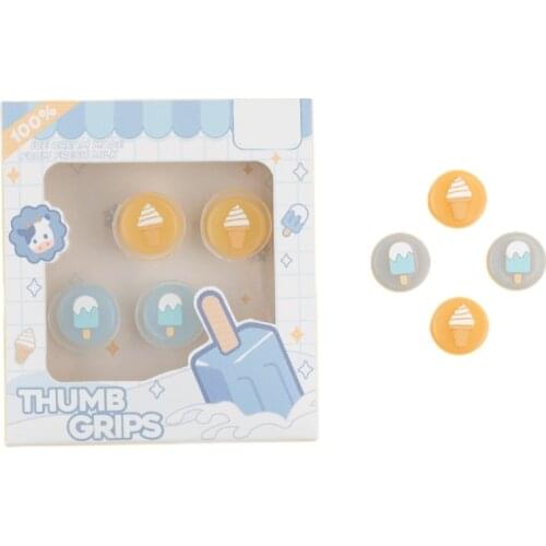 2021 New Rocker Cover Ice Cream Button Compatible with Switch NS Game Lite, Handle Cover, Peripheral Accessories