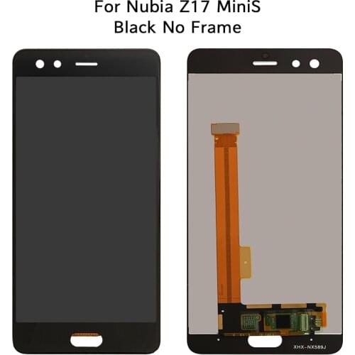 Original 5.2" ZTE Nubia Z17 Mini S NX589J LCD Display Touch Screen Digitizer Assembly For Z17 MiniS NX589H Display Replacement
