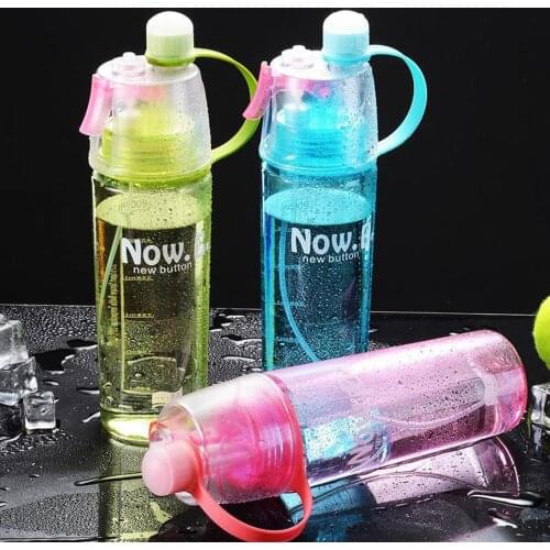 400ml/600ml Portable Large Capacity Sport Fitness Water Drinking Bottle Kettle Water Cup Plastic Bottle for Gym Sport Bicycle