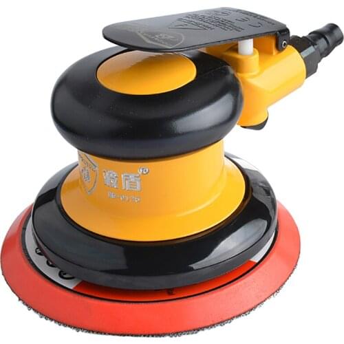 5 Inches Disc Type Pneumatic Polishing Machine 125MM Diameter Self-Adhesive Air Sander Sand Paper Machine 11000RPM 90PSI