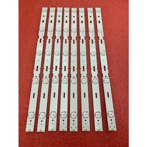 New Kit 8 PCS 5LED 428mm LED Backlight strip for TV 40VLE6520BL SAMSUNG_2013ARC40_3228N1 40-LB-M520 40VLE4421BF