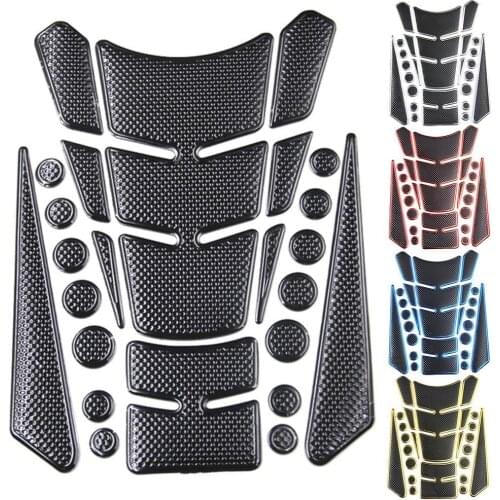 Universal Motorcycle Motorbike Fuel Oil Tank Decal Fish Bone Protector Sticker Emblems Stickers Accessories