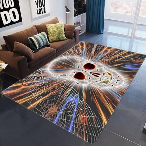 3d skull carpet home living room bedroom large rugs children climbing floor mat soft parlor kitchen area rugs trend customized