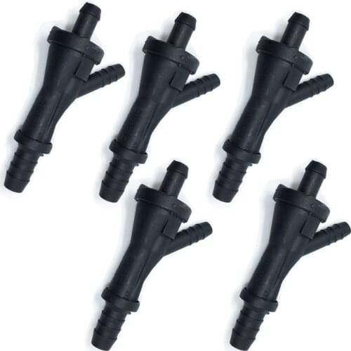 5PCS Engine Vacuum System Suction Pump Purge Valve Fit Jetta MK4 Golf MK4 Bora Passat B5 Beetle A4 A6 TT 1.8T 058 133 753 B