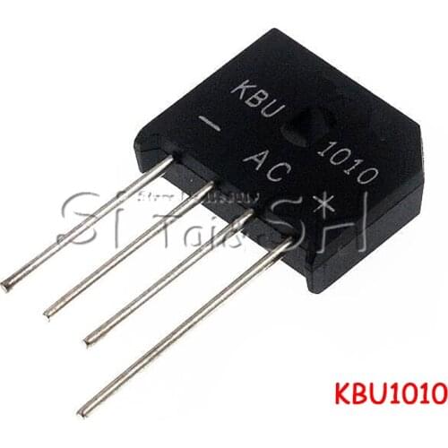 5PCS KBU1010 KBU-1010 10A 1000V Diode Bridge Rectifier ZIP