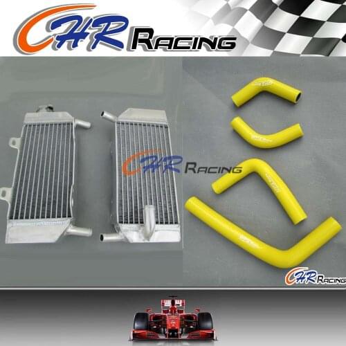 Aluminum Radiator&HOSE for 2004-2009 HONDA CRF250 CRF250R CRF250X 2005 2006 2007 2008