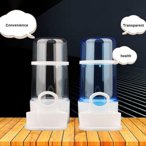 Automatic Pet Food Dispenser Feeder Feeding Water Bowl for Hamster Birds JAN88