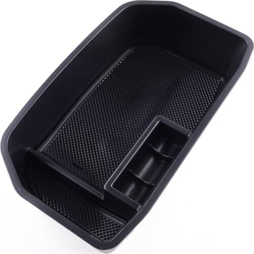 Car Storage Box Armrest Tray Center Console Container Organizer Fit for Toyota Land Cruiser FJ200 Lexus LX570 2008-2018