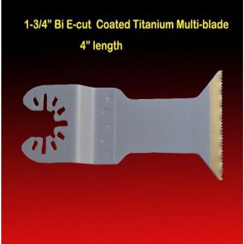 Free shipping TIN coated super durable 45*110mm bimetal saw balde for most mulitfunctional oscillating tools aftermarket replace