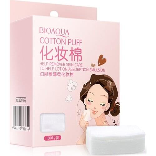 Bioaqua Cotton Pad Non-woven Mackeup Remover Face Cleansing Towel Beauty & Health Makeup Tools Skin Care 100PCS