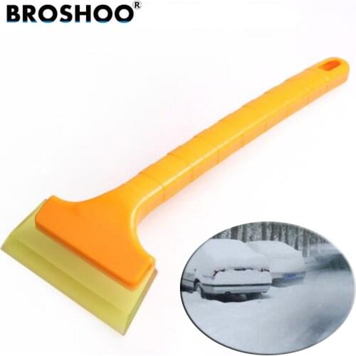 BROSHOO Not hurt the car paint Long handle Dichotomanthes Car snow scraping Blade Ice Snow Shovel Scraper Removal free shipping