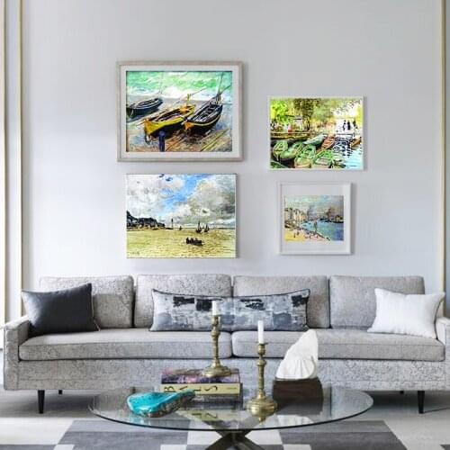 Classical World Famous Picture Canvas Painting Art Nordic Posters and Prints Wall Pictures for Living Room Decoration Frameless