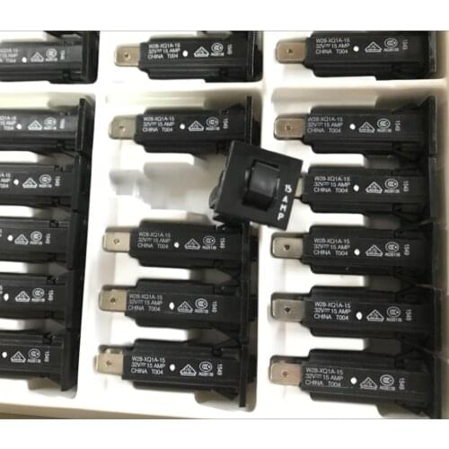 PACK OF 5 W28-XQ1A-15 15 Amp Circuit Breaker