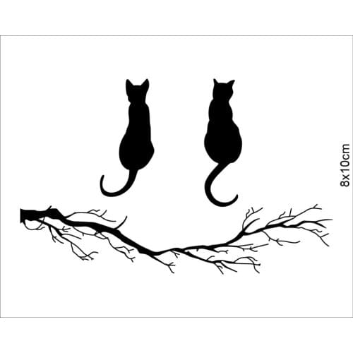 Cat Transparent Clear Silicone Stamp/Seal for DIY scrapbooking/photo album Decorative clear stamp sheets A1721