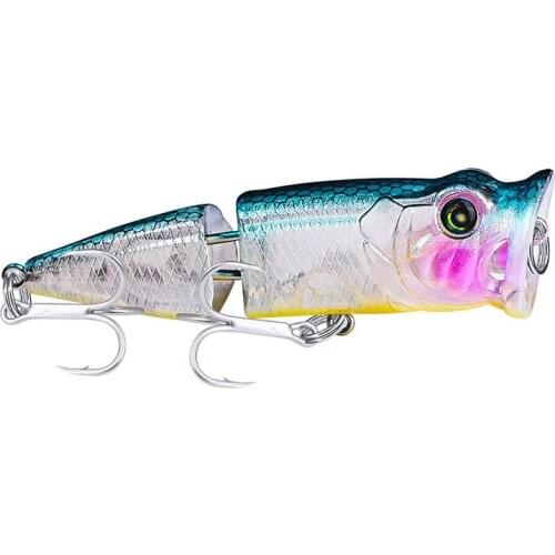 Retail 2019 good fishing lures minnow,quality professional baits 8cm/11.5g,YUZI hot model crankbaits penceil bait popper