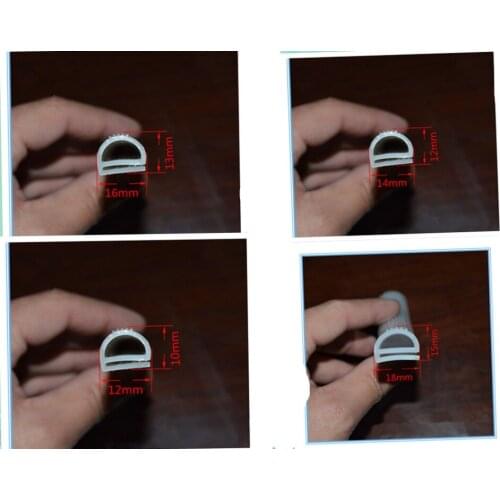 1 meter e Silicone Sealing Strip Oven Cold Store Seals Anti-aging Heat-resistant High temperature silicone rubber oven