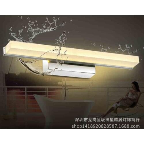 Nordic led stone mirror light luminaire led wall light bedroom lamp lampara pared dinging room lamp