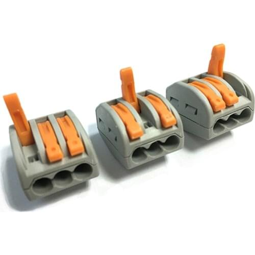 UTL quick connector for lighting lever terminal blocks