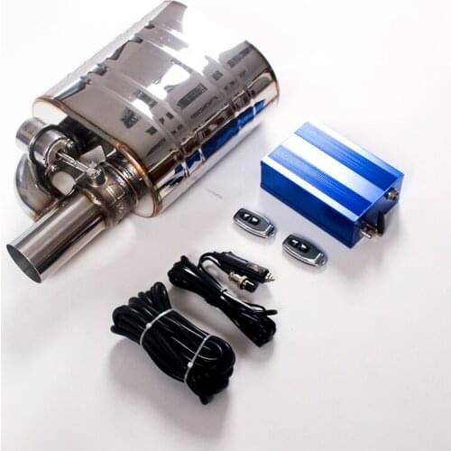 Exhaust Muffler Vacuum Muffler Pump Valve Muffler 51mm/63mm/76mm 1 Inlet to 1 outlet Valve Remoter Control Valve kits