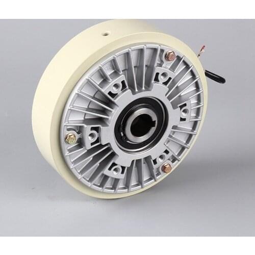 1pc 0.6 / 1.2KG magnetic powder clutch for printing package slitting coated plastic rubber control industrial brake