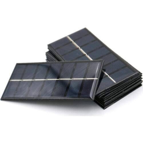 3.5V 250mA 0.9Watt Solar Panel Standard Epoxy Polycrystalline Silicon DIY Battery Power Charge Module Mini Solar Cell toy