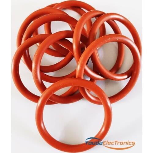 10pcs Tube Dampers Silicone O-Ring for 6Z4 6AU4 EF94 6BH6 6A2 6K4 6J5 AMP tube