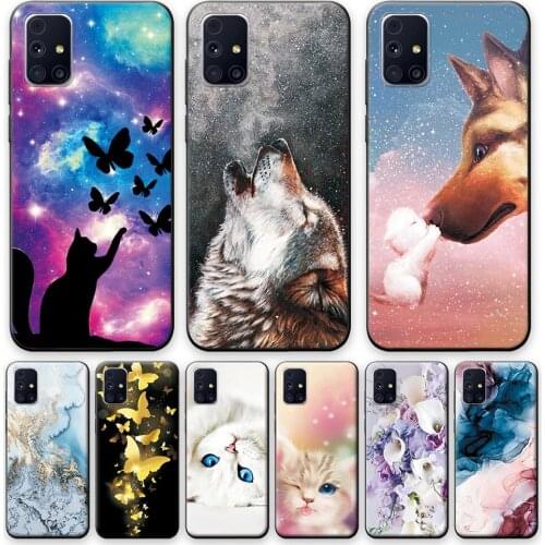 Case For Samsung M31s Case Galaxy M31s TPU Soft Silicon Phone Cover For Samsung Galaxy M31S Galaxy M31S m317f m317 Case 6.5"