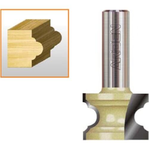 Door edge making cnc cutter with several curve shapes