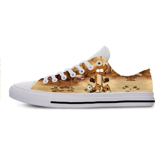 2019 Hot Cool Fashion Summer Sneakers Handiness Casual Shoes 3D Printed Cartoon Cute Funny For Men Women The Big Bad Fox