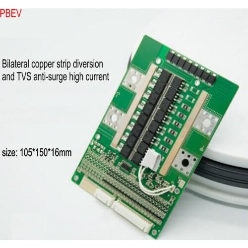 12V Polymer Protection Board 3 Series Outdoor Power Aupply 120A Aingle High-Power Charge And Discharge Protection Board