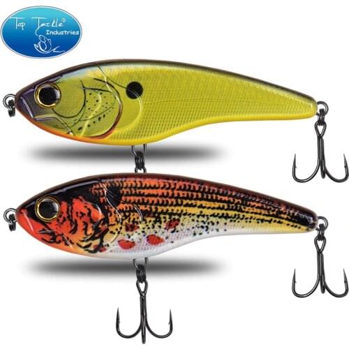Jerk bait fishing lure for pike CF lure 130mm 57g tackle for pike Pesca Bass Musky jerk baits Qulity Hooks