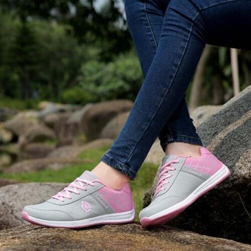 VTOTA Spring Sneakers Flat Pink Platform Walking Ladies Shoes Casual Waterproof Vulcanize Shoes tenis feminino Comfortable Shoes