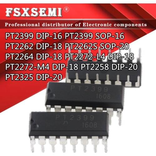 10pcs PT2399 DIP-16 Echo Processor IC CD2399GP 2399 SOP16