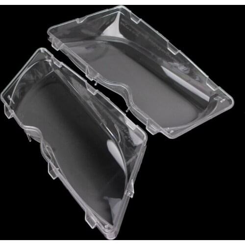 2 Pcs/Pair Headlight Lenses Replacement Left&Right Headlamp for bmw E46 4 DR