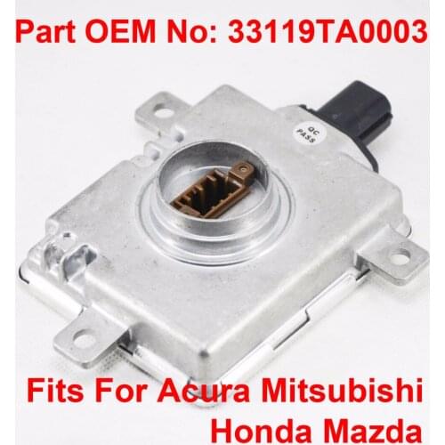 2x 12V 35W D2S D2R OEM HID Xenon Headlight Ballast Control Unit Car Part Number 33119TA0003 Fit For Acura Honda Mazda Mitsubishi