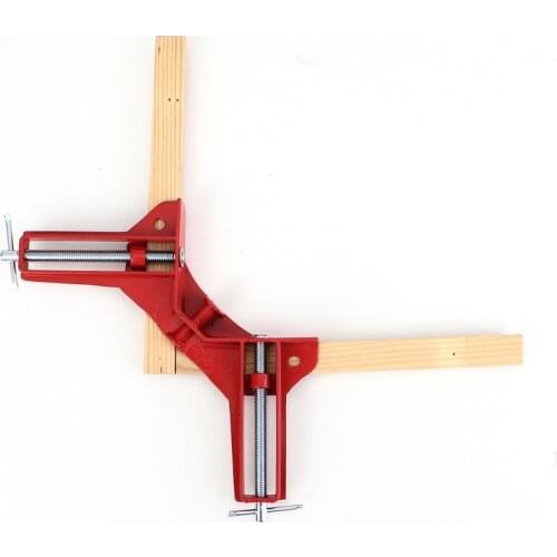 4pcs 75mm Mitre Corner Clamps Picture Frame Holder Woodwork Right Angle Red