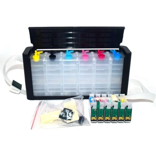 6 Color 85N T0851N-T0856N Bulk Ciss with ARC Chip for Epson 1390 Printer