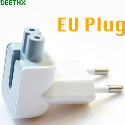 DEETHX,EU Plug Charger Converter Adapter for Apple MacBook,For iPad AC Adapters portable for Europe Travel for iPhone