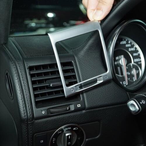 For Mercedes Benz G-Class W463 2004-2011 Car Console Dashboard Central & Both Side Conditioning Air Outlet Frame Car Accessories