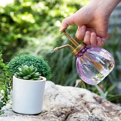 M17D 350ml Retor Plant Flower Watering Pot Spray Bottle Garden Mister Sprayer Hairdressing Garden Tool