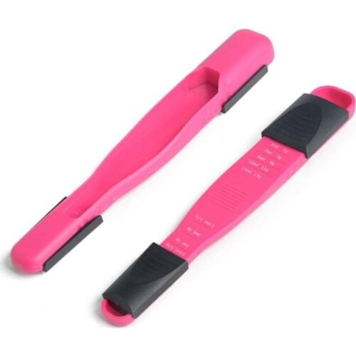 Double Ends Adjustable Measuring Spoon Gram Milliliter Teaspoon Kitchen Baking