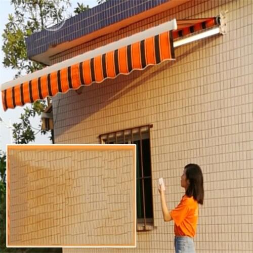 5*4m Electric Wireless remote retractable canopy Outdoor Gazebos Telescopic sheds Waterproof awning