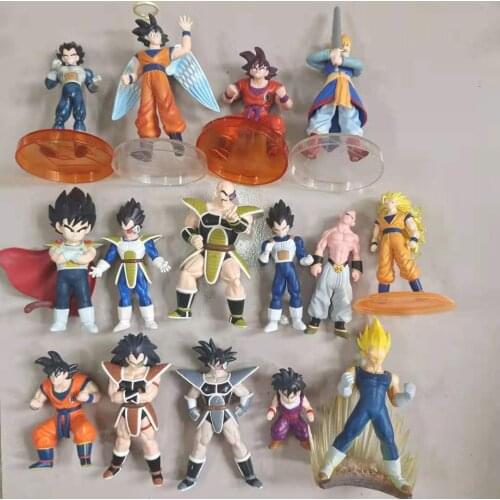 BANDAI Dragon Ball Action Figure Box Egg Series Son Goku Son Gohan Vegetajv Model Decoration Toy