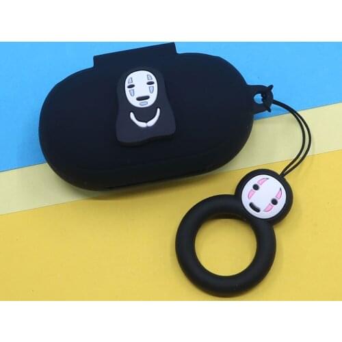 Cool Cartoon Silicon Cover for Samsung Galaxy Buds 2019 Case Wireless Headphone Bag Bluetooth Earphone Skin Charging Box Lanyard