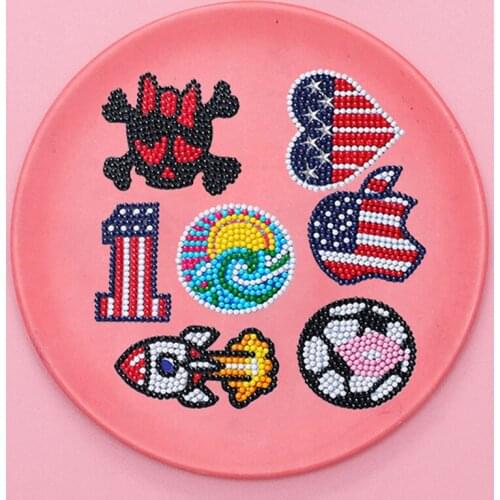 5D Diamond Painting Kits for Kids Pattern DIY Arts and Crafts Kits for Children Stickers Paint with Diamonds by Numbers Mosaic