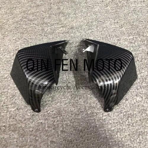 Carbon fiber paint Front Dash Side Meter Cover Fairing Cowl Fit For Honda VFR800 2002 2003 2004 2005-2012