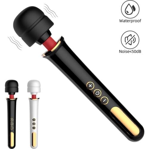 Huge Magic Wand Vibrators for women USB Charge Big AV Stick Female G Spot Massager Clitoris Stimulator Adult Sex Toys for Woman