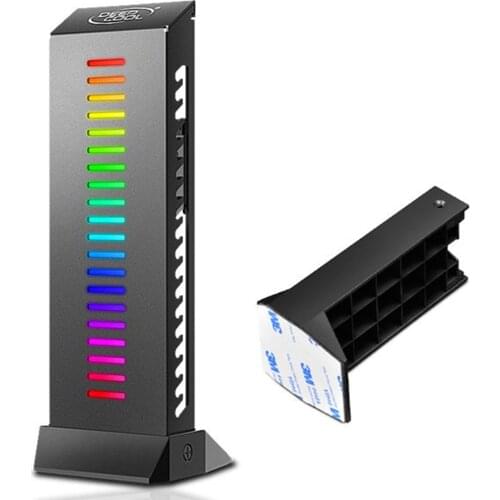 DEEPCOOL GH-01 A-RGB Graphic Card Holder 5V 12V RGB VGA Graphics Companion Bracket Height adjustable For AURA MSI GIGABYTE